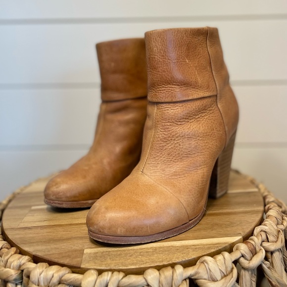 Rag & Bone Leather Boots Bootie - Picture 2 of 5